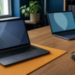 An isolated laptop with its network cable unplugged beside a separate clean recovery computer