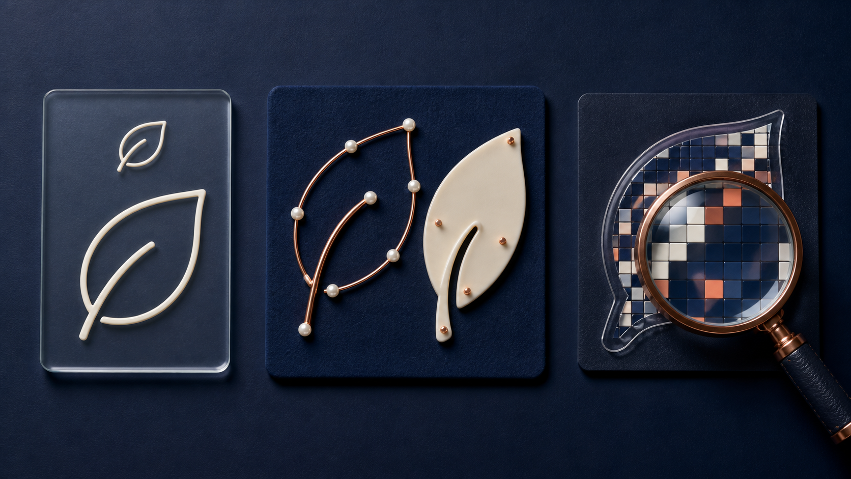 Three physical tests compare smooth scaling, editable nodes, and hidden pixel content